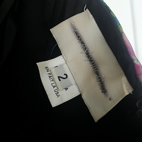 Anthropologie strapless printed dress - Picture 5 of 6